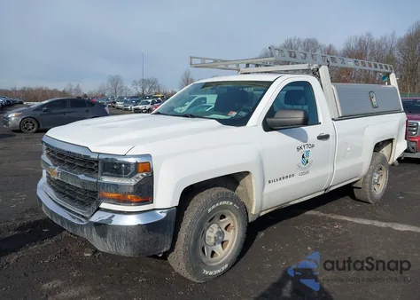 2018 Chevrolet Silverado 1500 Wt from USA, damaged, VIN 1GCNCNEC5JZ906929